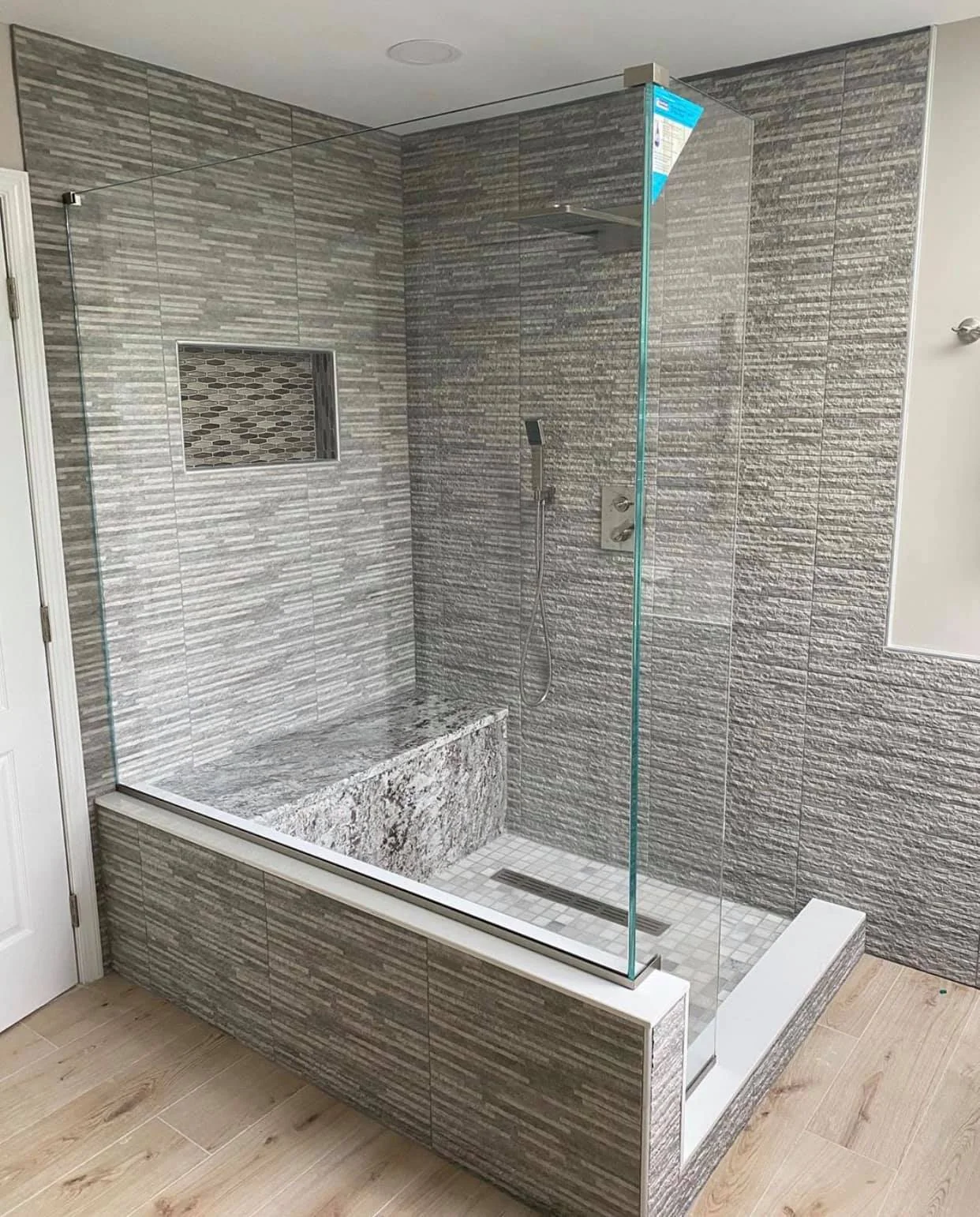 Damage restoration bathroom – after