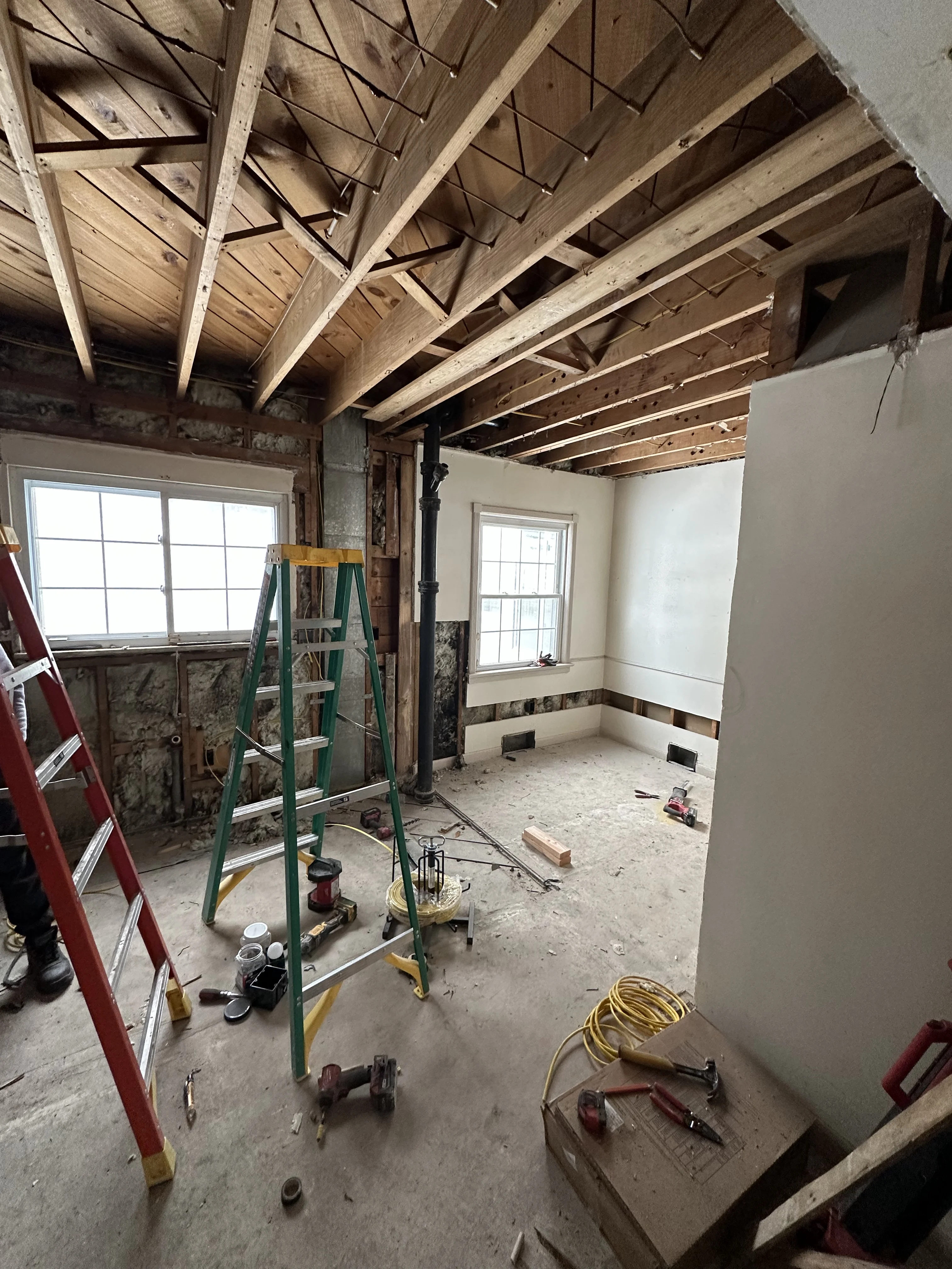 Damage Restoration remodeling project – Cleveland, OH