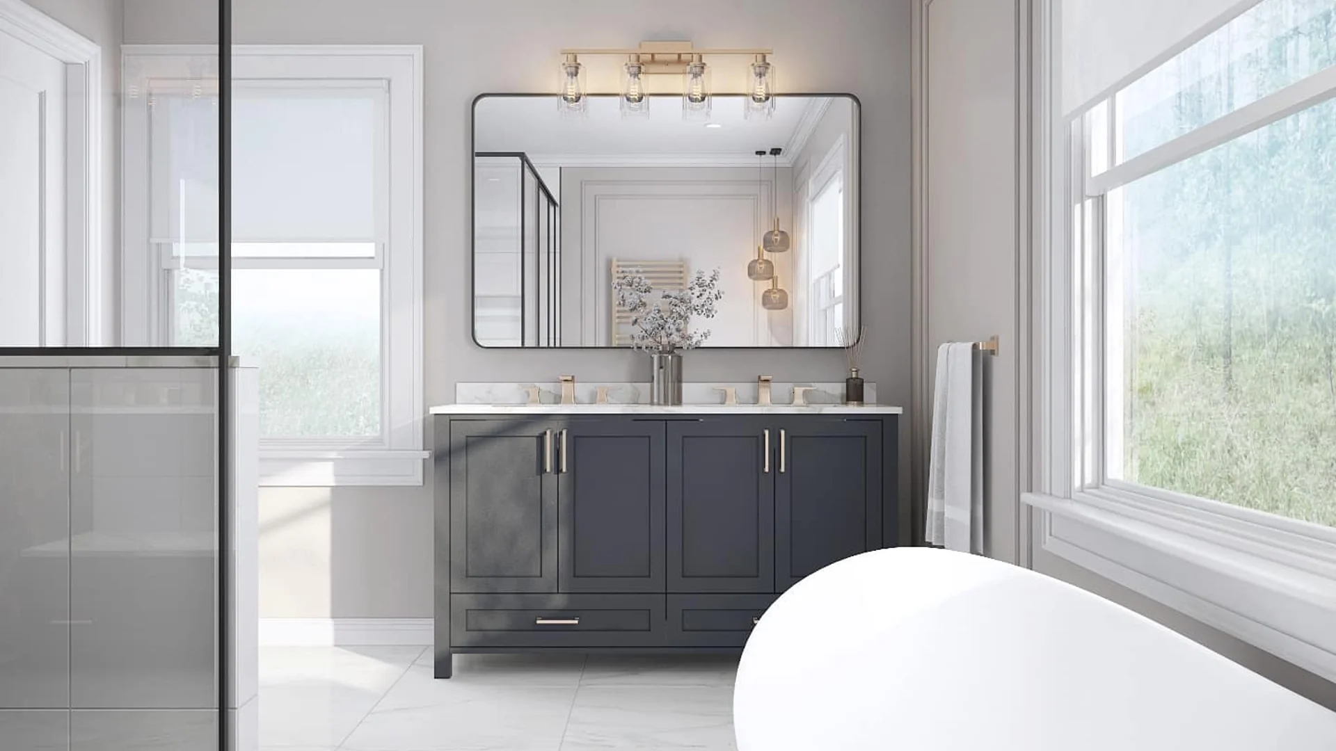 Bathroom remodeling project – Beachwood, OH